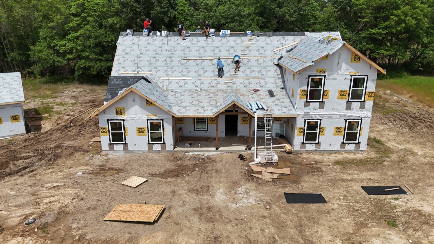 New roof installation by SID Roofing in Greene County IN